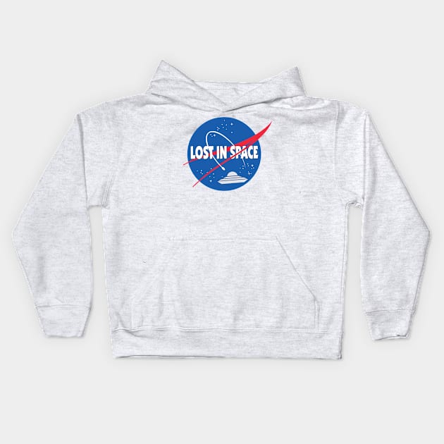 Lost in space NASA mashup Kids Hoodie by tone